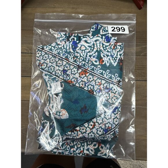 Elephant Print Kaftan Tunic One Size Fits Most By Sant Classics 100% Polyester G - Picture 8 of 8